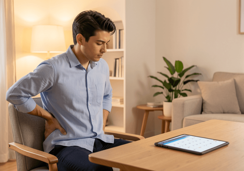 ¿DOLOR DE ESPALDA EN LA OFICINA? 